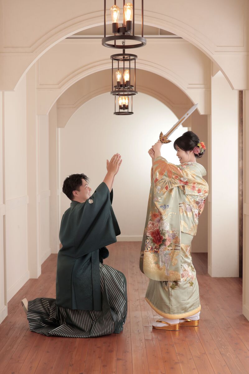 和装&times;刀 ショット