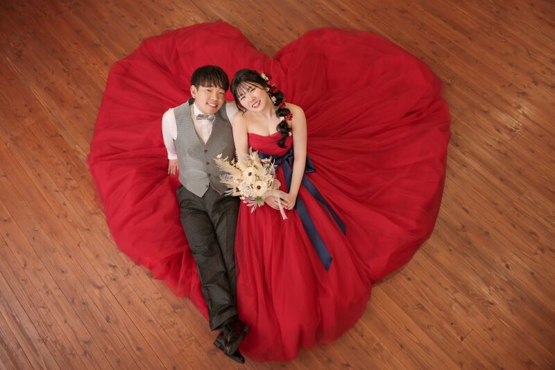 CUTE♡ドレスで作るハートショット