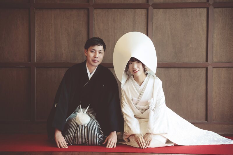 正座でおすましショット