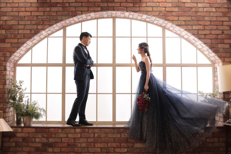 まるで映画のワンシーン。