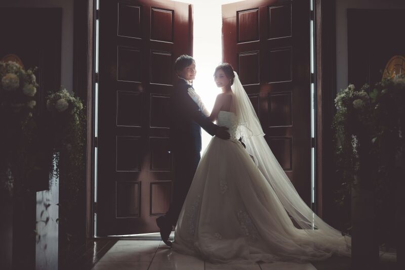 【撮る結婚式】シルエットショット