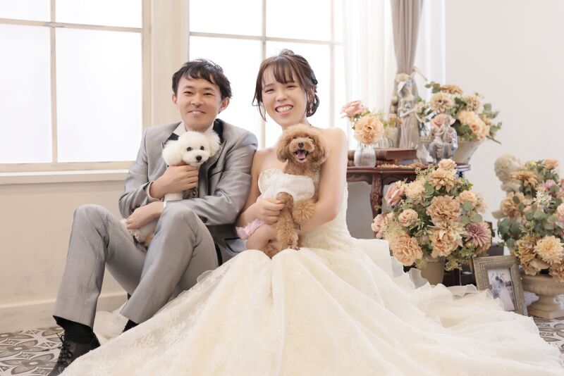 大好きなワンちゃんとぎゅ～～～♡♡