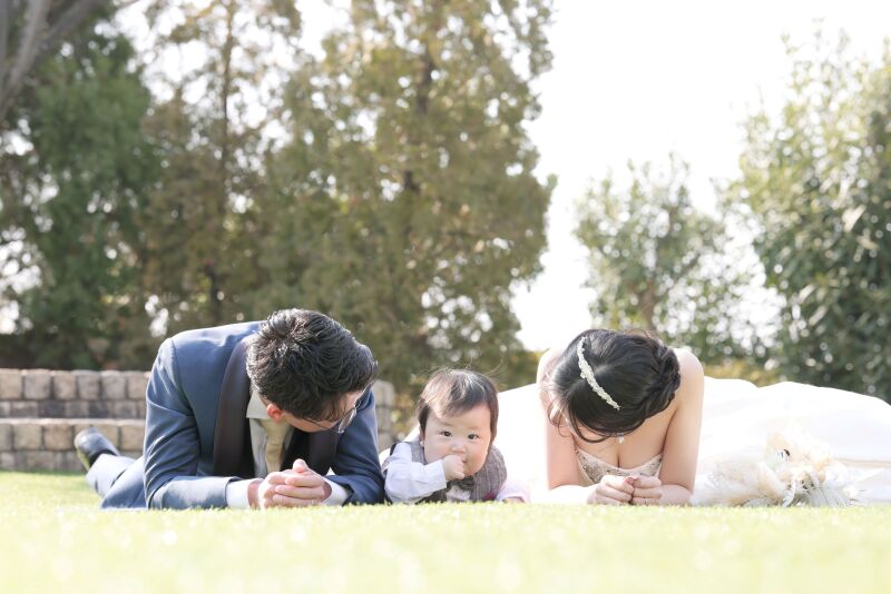 みんなでタミータイム♪でうつ伏せショット♪