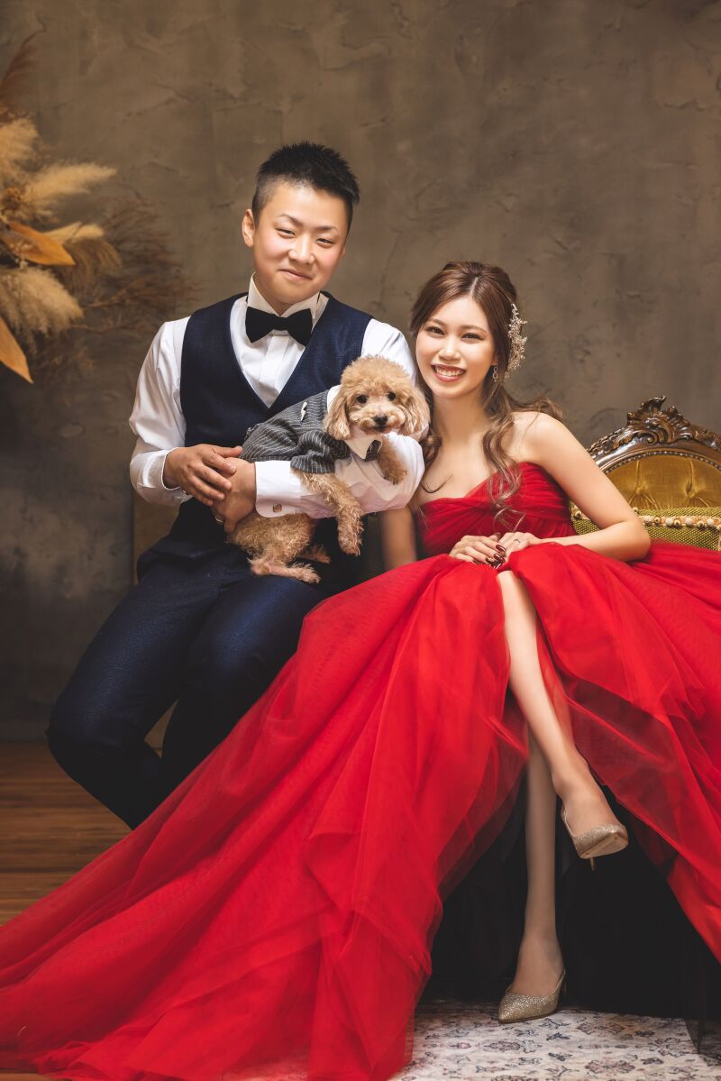 大切な家族のワンちゃんと♡