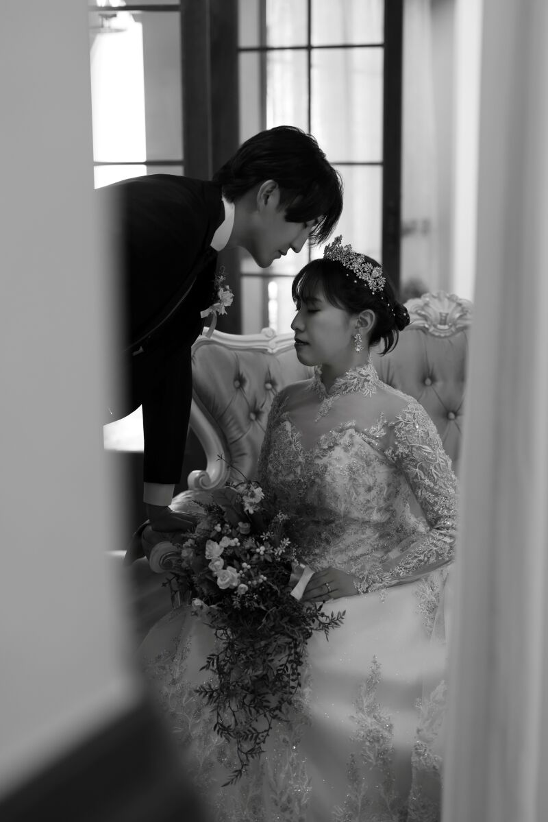 モノクロでクールにかっこよく。