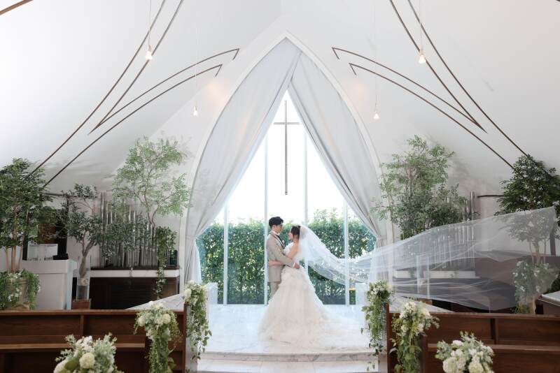 ベールを活かして