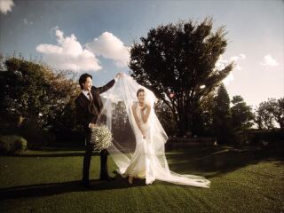 新婦ヘアセット