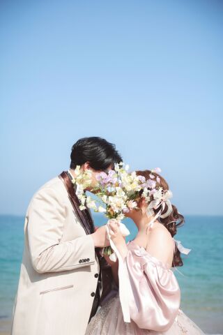 BRIDAL PHOTO STUDIO LUXE 松山 -リュクス松山-_【ロケーション撮影】海ロケ♪