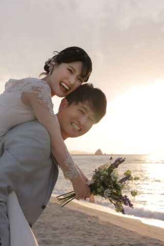 BRIDAL PHOTO STUDIO LUXE 松山 -リュクス松山-_【ロケーション撮影】海ロケ♪