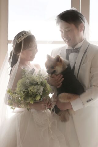 BRIDAL PHOTO STUDIO LUXE 松山 -リュクス松山-_ペットフォト撮影