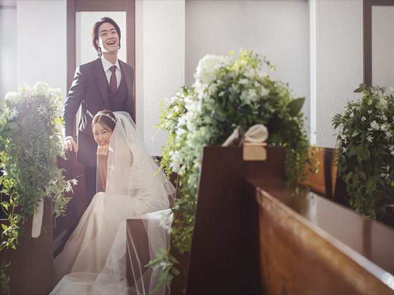 【撮る結婚式】挙式進行さながらの撮影可能☆ガーデン・スタジオ撮影OK◆<アルバム・データ150カット・プレミアムレタッチ付>