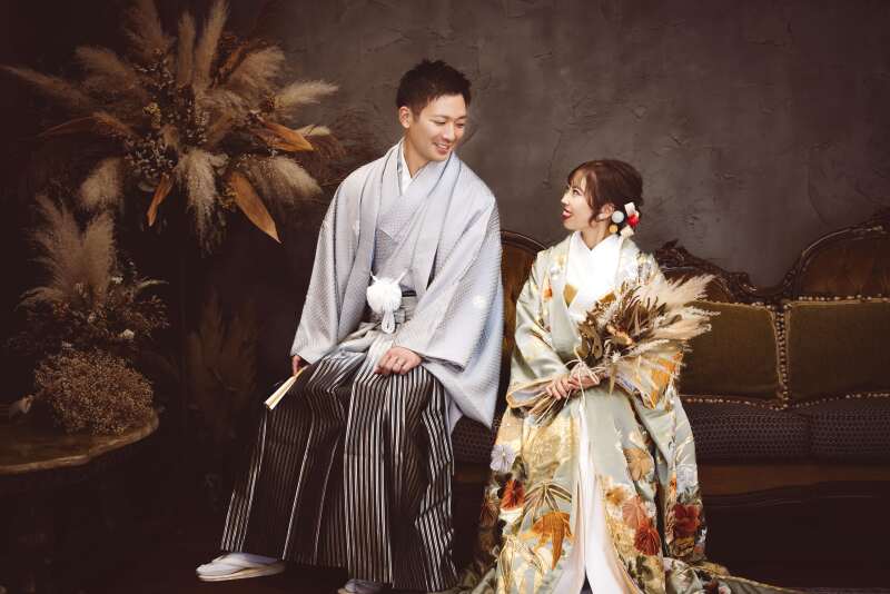 【和装2点プラン】白無垢・色打掛・大振袖 組合せ自由!追加料金なし!スタジオ&ガーデン撮影♪アルバム・データ・レタッチデータ付き