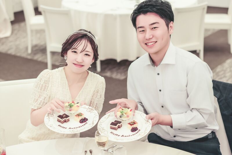 【会食付プラン】ウェディングフォト+会食※他プラン適用OK アルバム・全データ・プレミアムレタッチデータ込