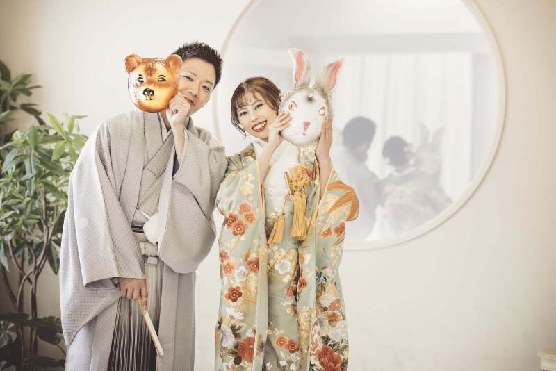 【和装2点プラン】白無垢・色打掛・大振袖 組合せ自由!追加料金なし!スタジオ&ガーデン撮影♪アルバム・データ・レタッチデータ付き