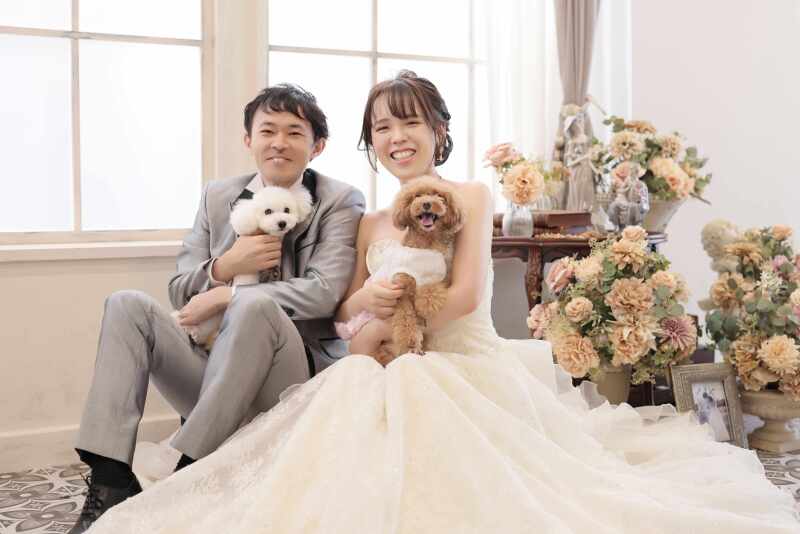【ペットフォトプラン】大切なペットと♡全プラン適用OK♪全データ・プレミアムタッチデータ・アルバム込