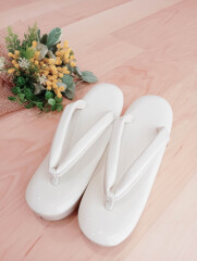 草履　オフホワイト