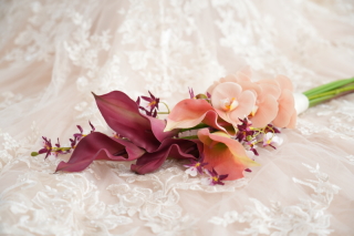 クラッチブーケ　カラー