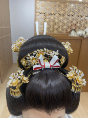 かんざし　ゴールド