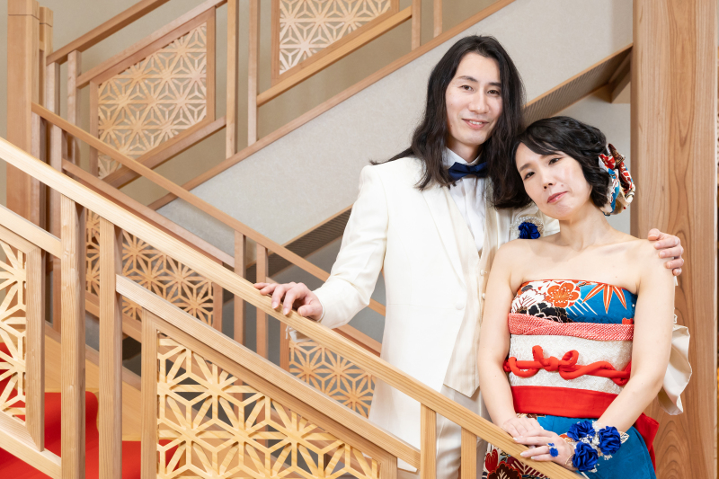 帯締めが可愛い