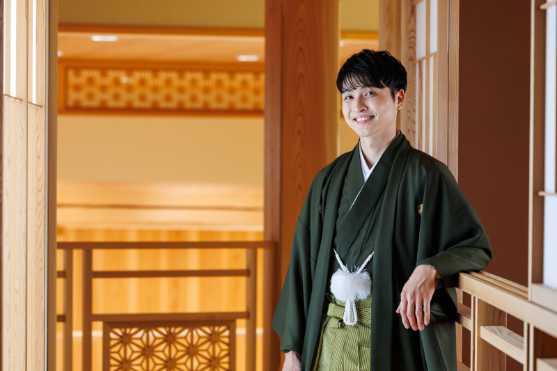 新郎様ソロショット