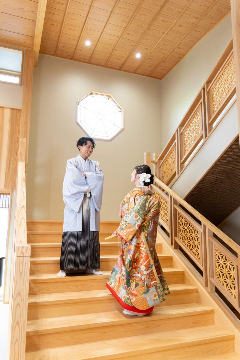 階段でのショット!