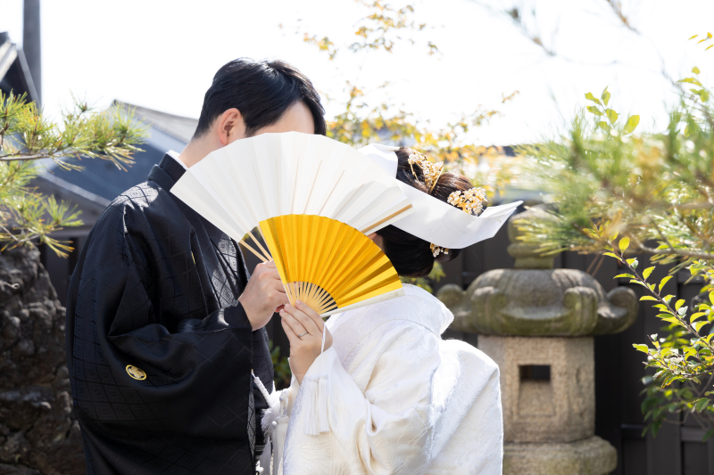ロケーション撮影はお庭♡