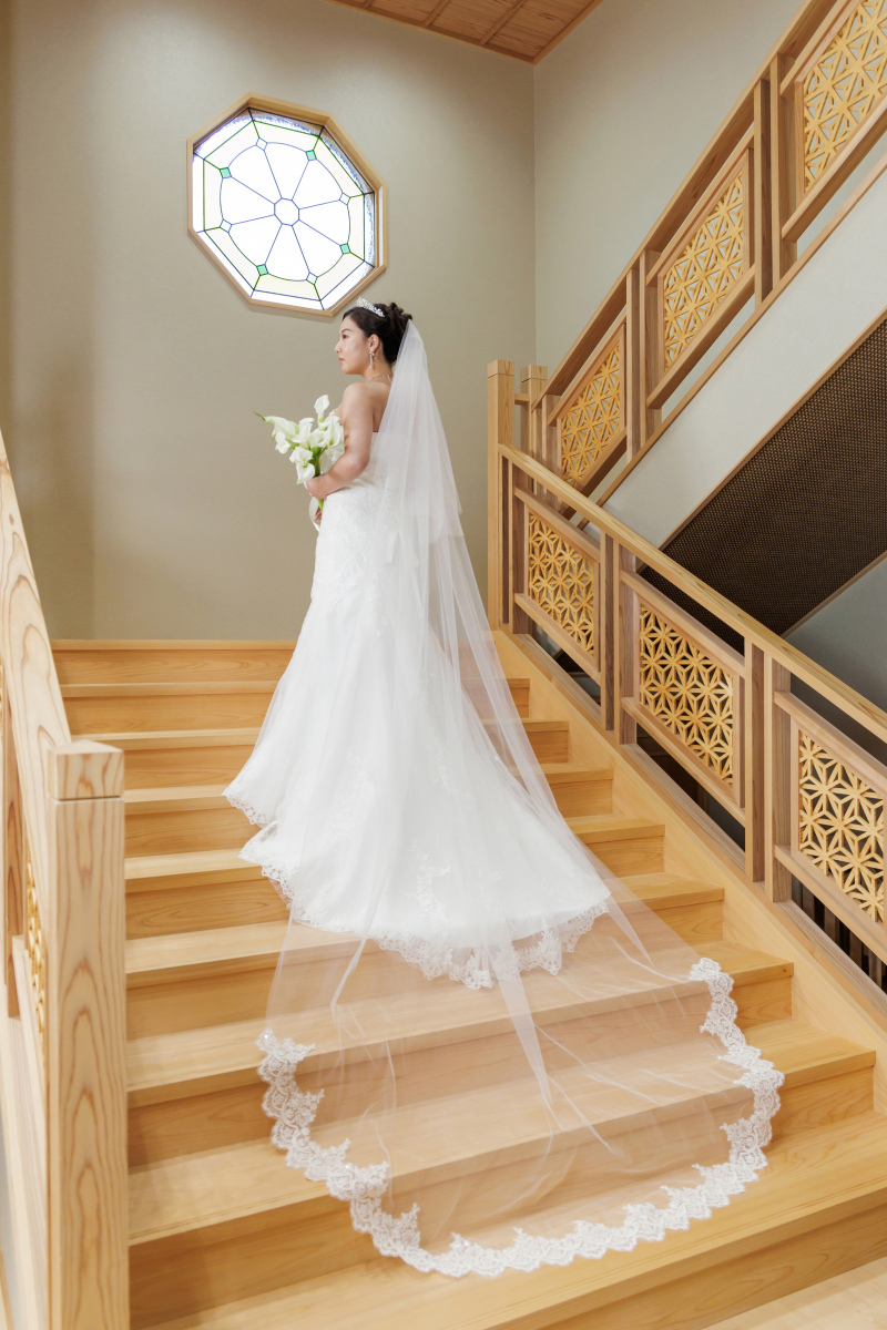 階段でのショット