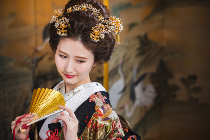 新婦様のソロショット