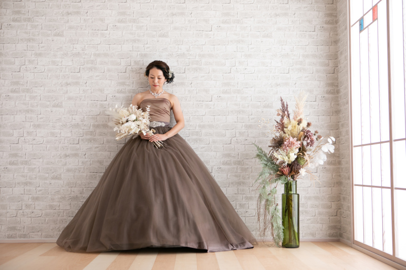 カラードレス*ブーケをチェンジ