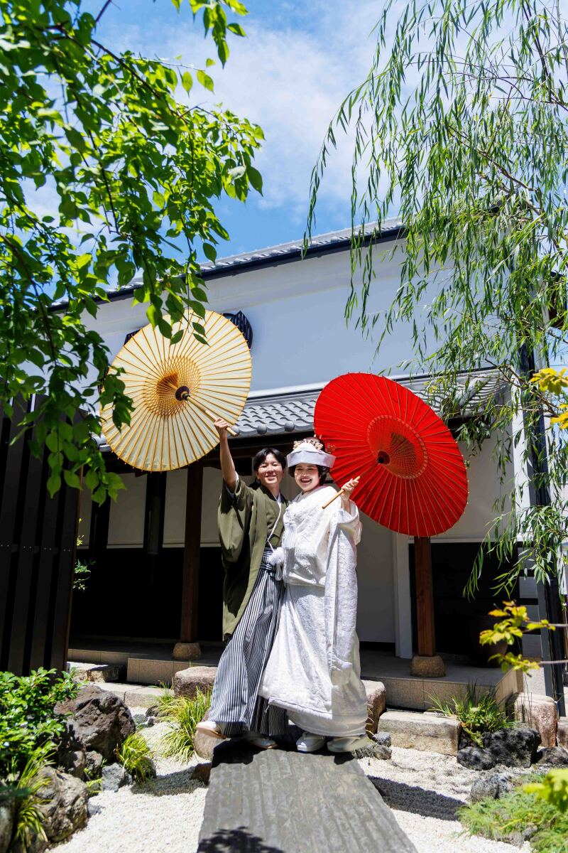 和装撮影の締めショット