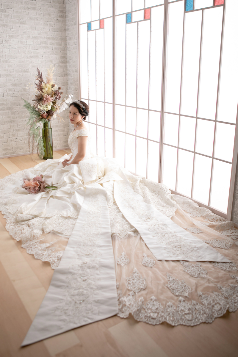 和洋装プランにカラードレスをプラス♪