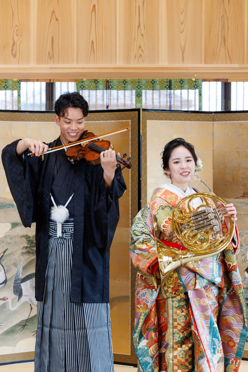 楽器撮影｜和装1着プラン