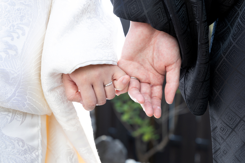 お二人の手元写真!