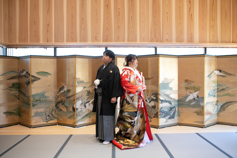 色打掛に衣装替え