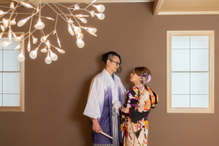 お子さんと一緒にフォトウェディング