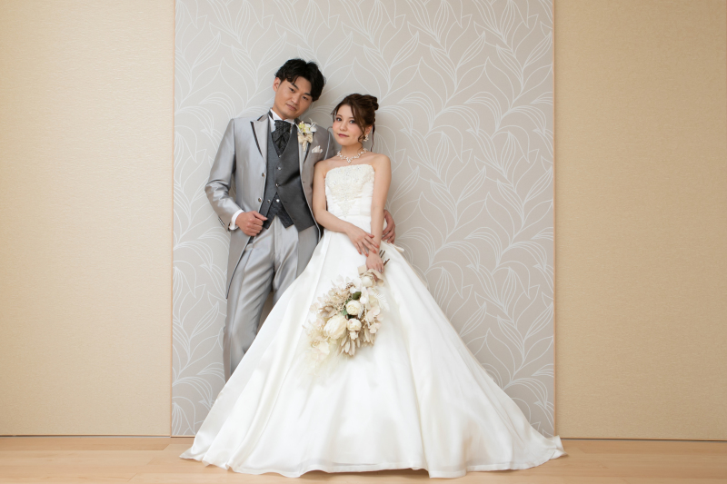 ウエディングドレスにお着替え♩