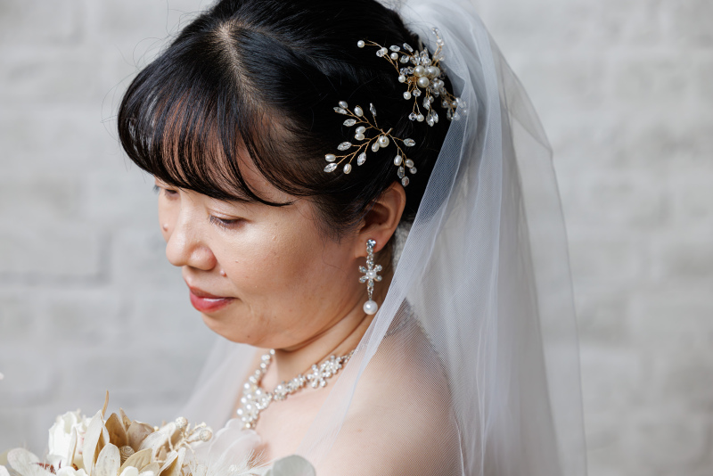 新婦様一人写し