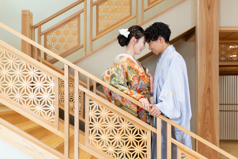 寄り添うお二人!