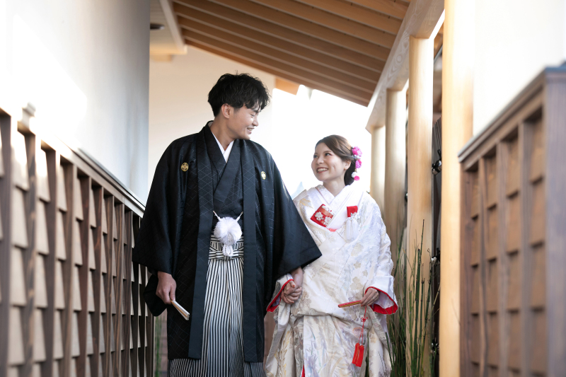 路地でなかよしショット