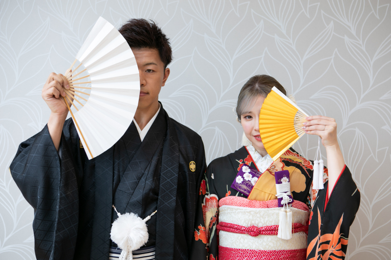 顔隠しショット