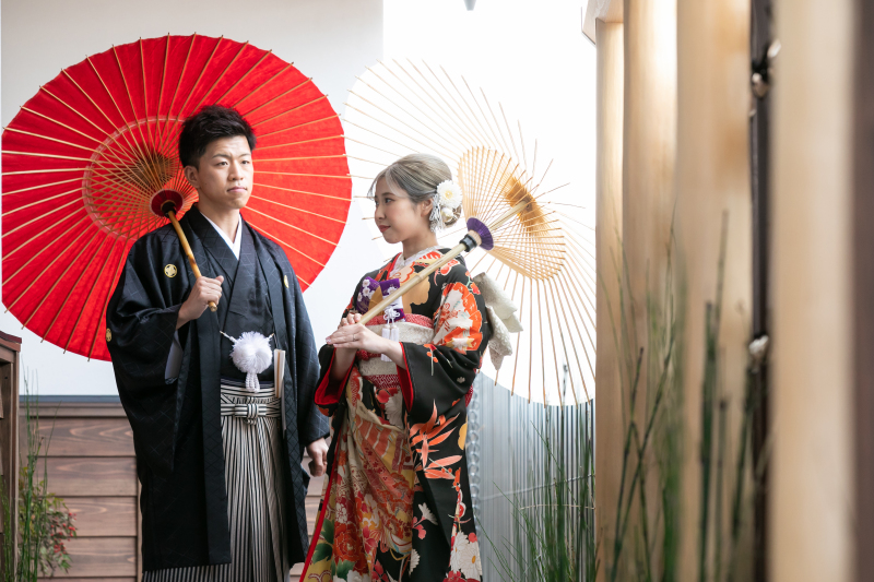 路地でクールに