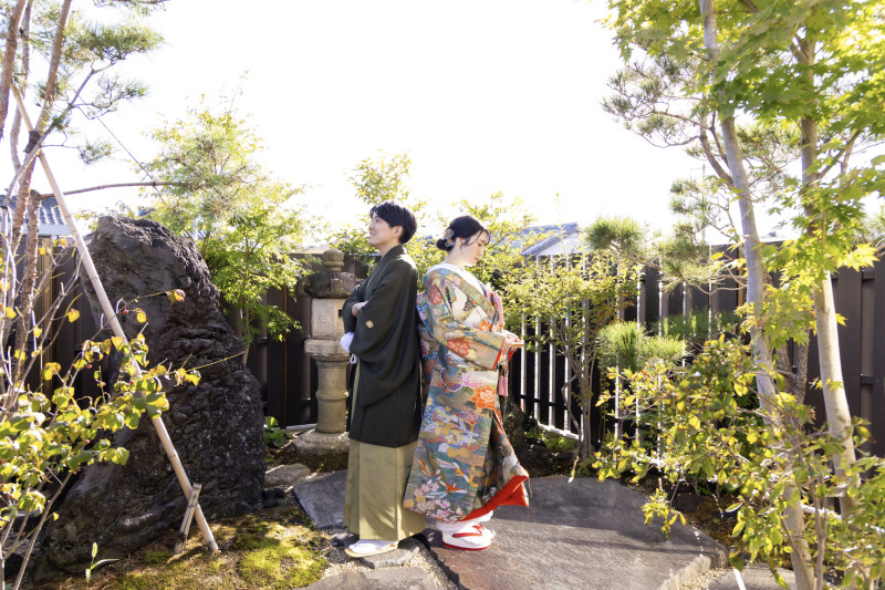 お庭撮影