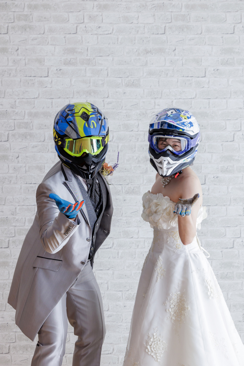 バイクが趣味のお2人