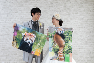 動物が大好きなお二人！