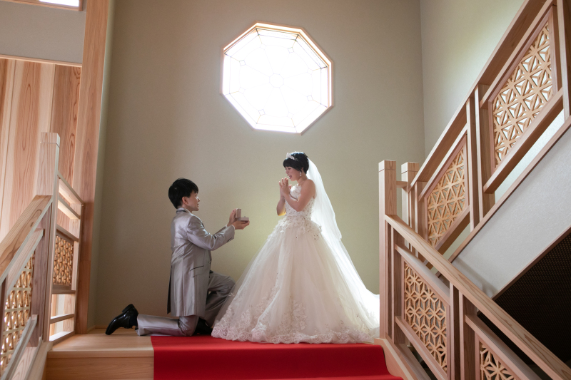 プロポーズに感動！