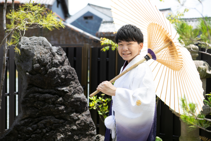 新郎様お一人ショット