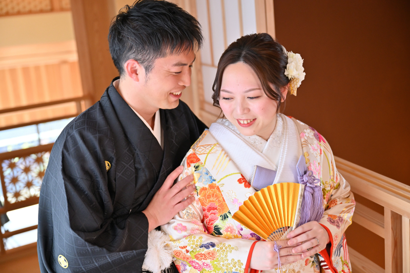 寄り添うお二人!