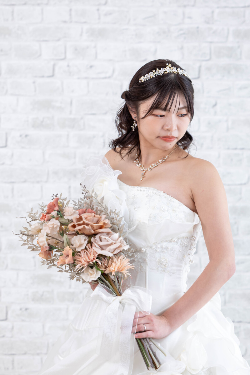 新婦様のソロショット