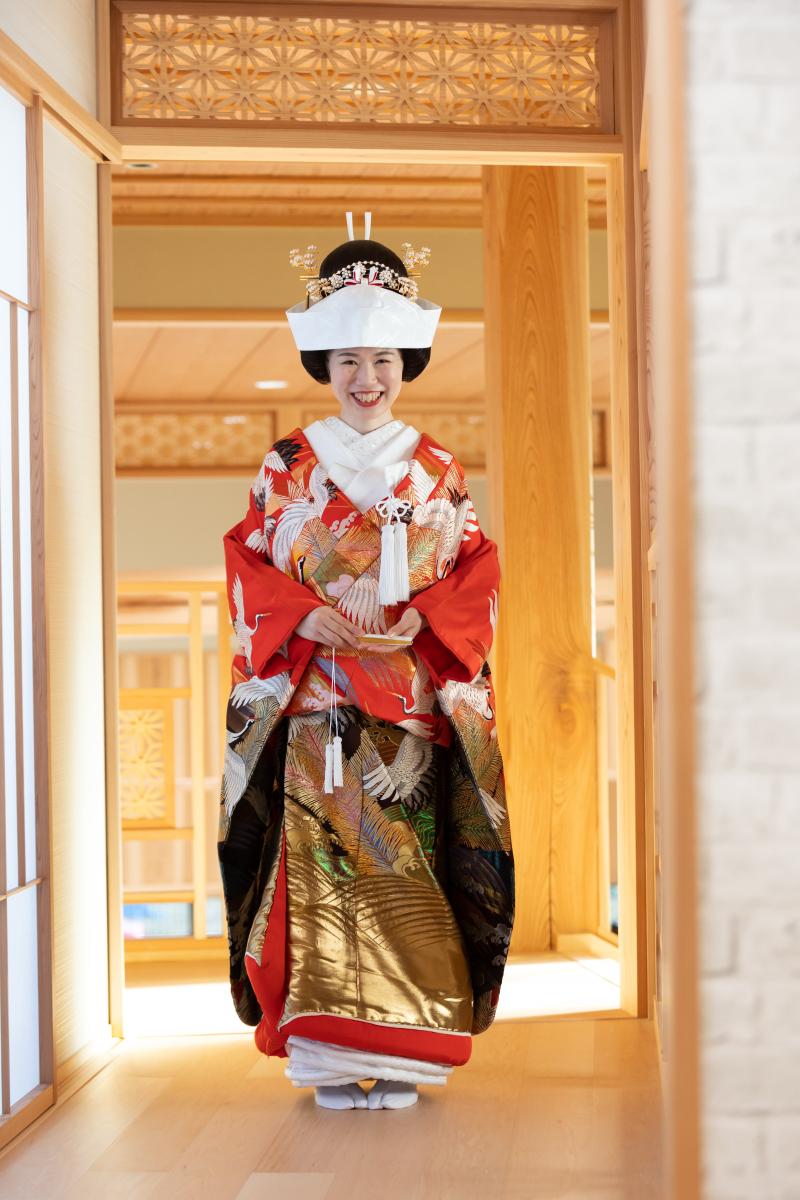 角隠し×色打掛