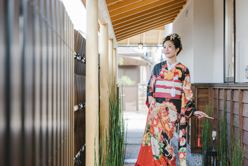 路地でソロショット